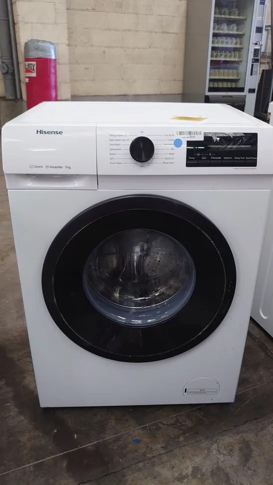 HISENSE FREESTANDING 9KG WASHING MACHINE - WFQP9014EVM