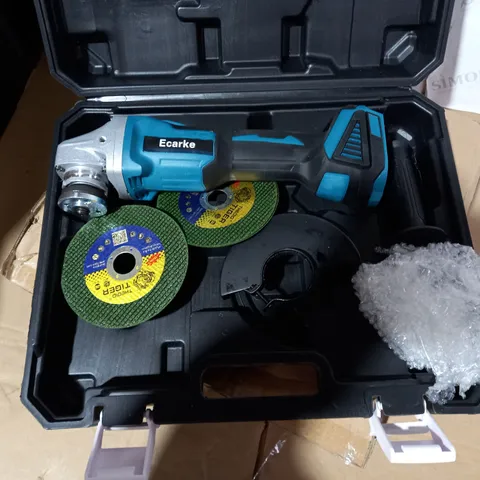 BOXED ECARKE ANGLE GRINDER WITH CASE