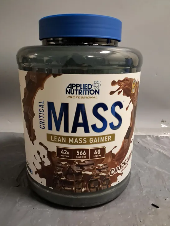 APPLIED NUTRITION 2.4KG CRITICAL MASS GAINER IN CHOCOLATE 