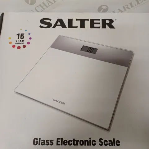 SALTER GLASS ELECTRONIC SCALE