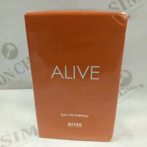 BOXED AND SEALED BOSS HUGO BOSS ALIVE EAU DE PARFUM 80ML