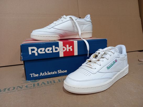 PAIR OF REEBOK CLUB C 85 VINTAGE WOMEN'S TENNIS SHOES UK SIZE 4.5