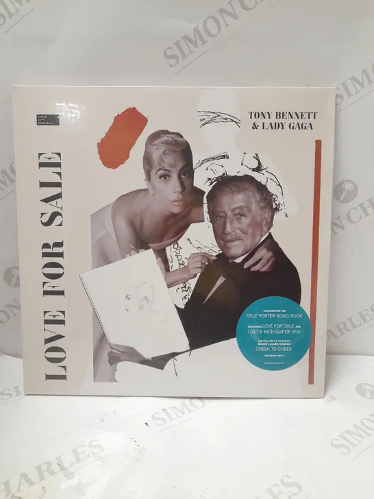 TONY BENNETT AND LADY GAGA LOVE FOR SALE VINYL