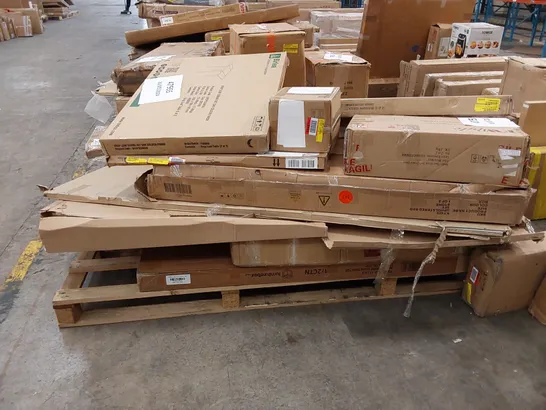 PALLET OF ASSORTED FURNITURE PARTS