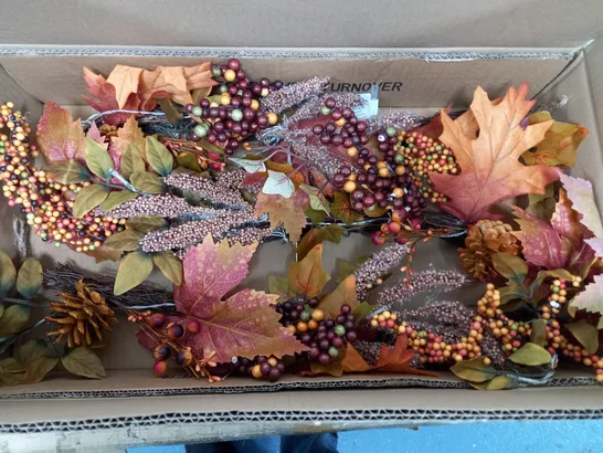 AUTUMN PRELIT GARLAND 6FT RRP £29.99