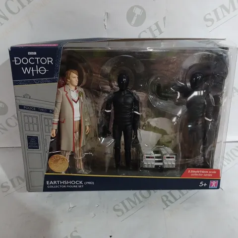 DOCTOR WHO EARTHSHOCK COLLECTOR FIGURE SET CHARACTER OPTIONS