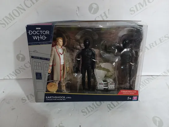 DOCTOR WHO EARTHSHOCK COLLECTOR FIGURE SET CHARACTER OPTIONS