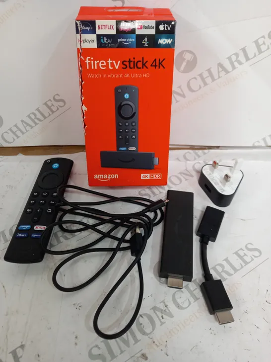 AMAZON FIRE TV STICK 4K BLACK 