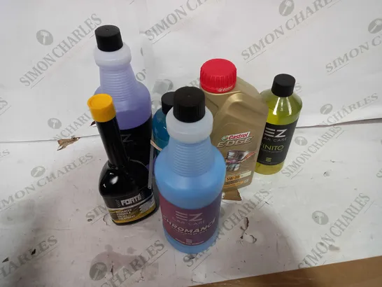 LOT OF 12 CAR CLEANING PRODUCTS TOO INCLUDE GEO GEL AND HYBRID SPRAY WAX 