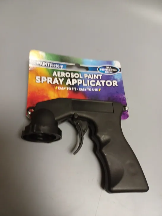 BOX OF APPROXIMATELY 20 AEROSOL PAINT SPRAY APPLICATOR 