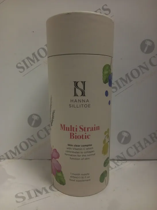 HANNA SILLITOE MULTI STRAIN BIOTIC 475ML