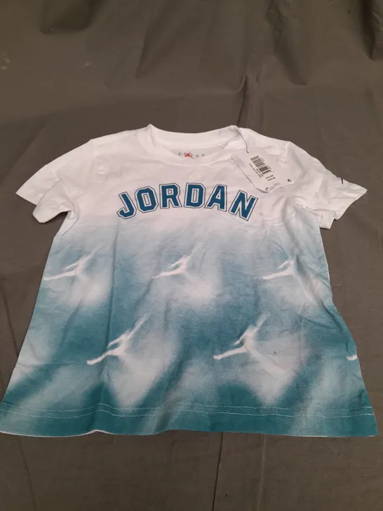 AIR JORDAN WHITE T-SHIRT - 5-6 YEARS