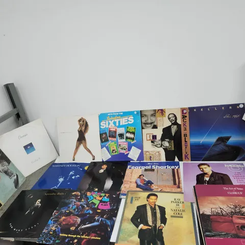 A COLLECTION OF 35 X VINYL RECORDS. MAINLY 80S 90S