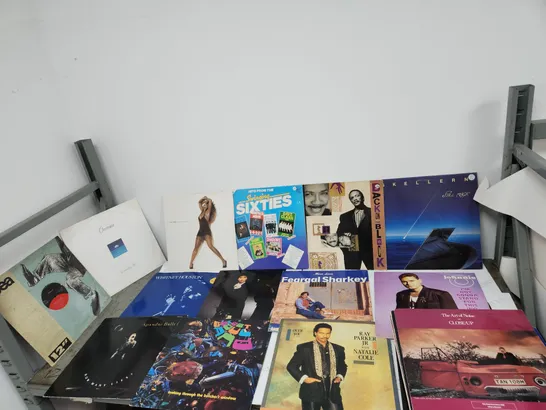 A COLLECTION OF 35 X VINYL RECORDS. MAINLY 80S 90S