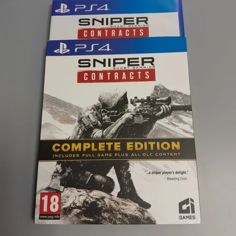 SNIPER GHOST WARRIOR CONTRACTS FOR PS4