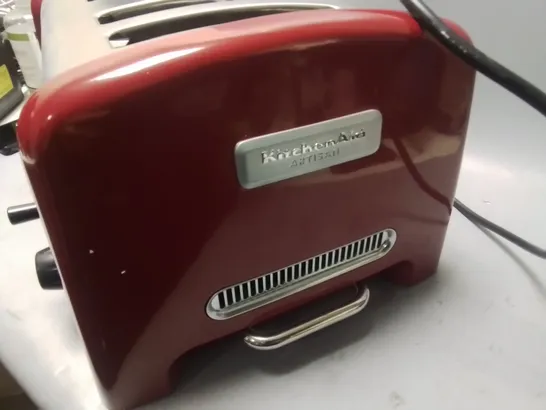 KITCHENAID ARTISAN 4-SLICE RED TOASTER