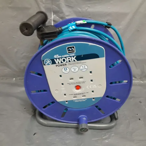 MASTERPLUG 45M CABLE REEL - COLLECTION ONLY