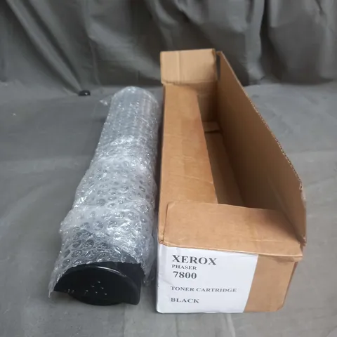 BOXED XEROX PHASER 7800 TONER CARTRIDGE IN BLACK