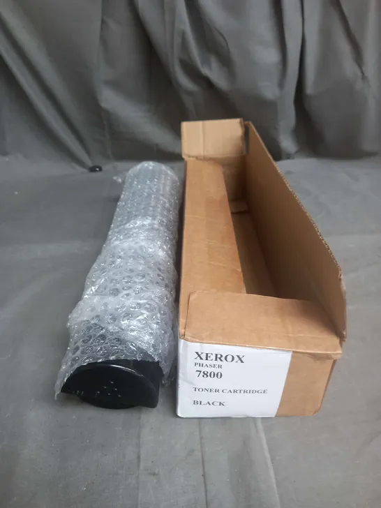 BOXED XEROX PHASER 7800 TONER CARTRIDGE IN BLACK