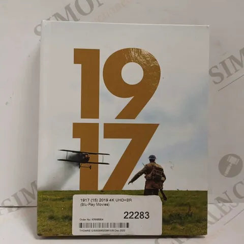 2 DISC SET OF 1917 FILMS - BLU RAY