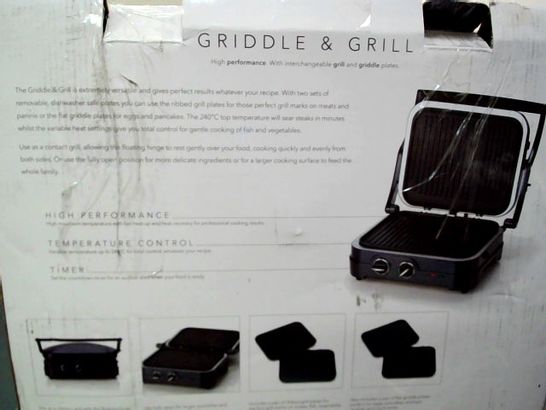 CUISINART GRIDDLE AND GRILL 