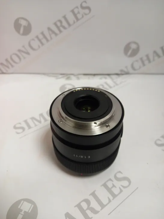 BOXED SONY E-MOUNT SEL11F18 11MM PRIME CAMERA LENS 