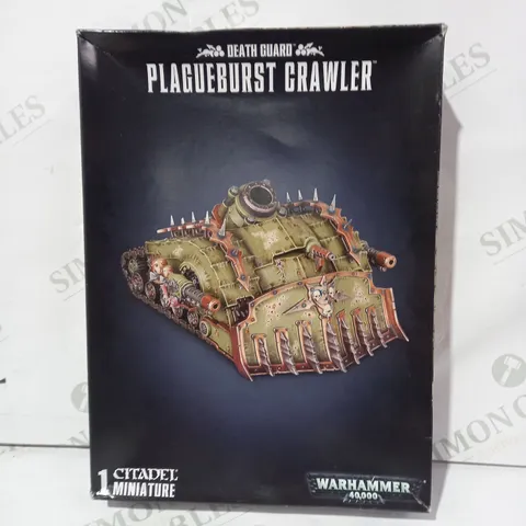 WARHAMMER 40K DEATH GUARD PLAGUEBURST CRAWLER (1 CITADEL MINIATURE)