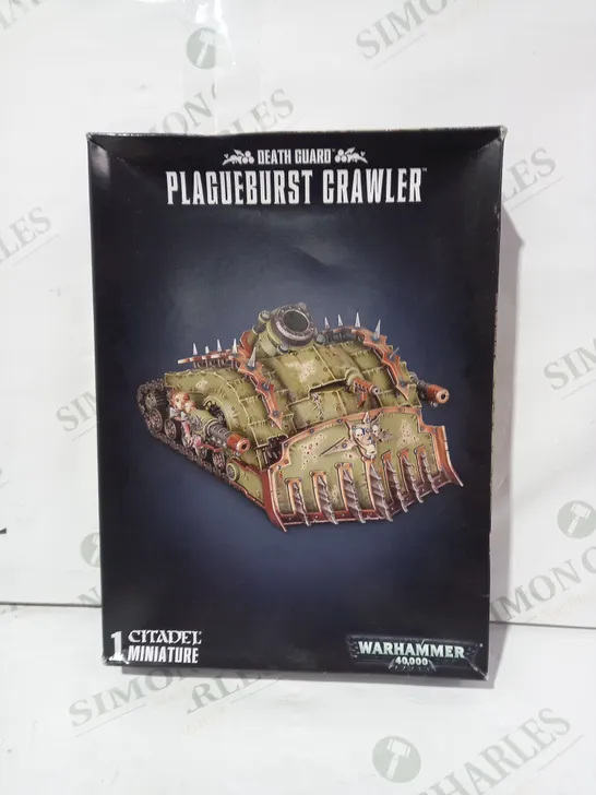 WARHAMMER 40K DEATH GUARD PLAGUEBURST CRAWLER (1 CITADEL MINIATURE)