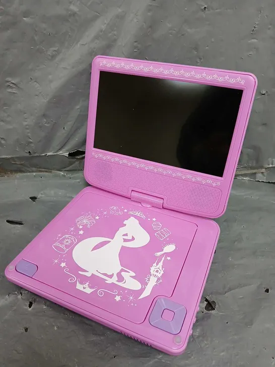 BOXED LEXIBOOK DISNEY PRINCESS PORTABLE DVD PLAYER RRP £79.99