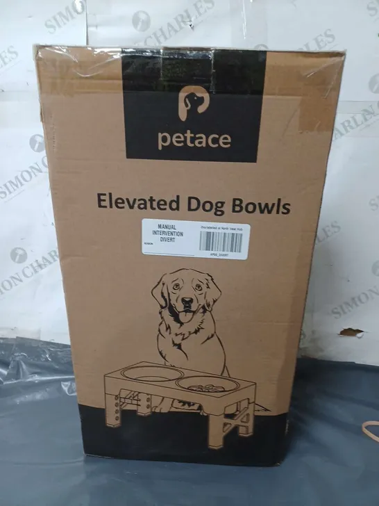 BOXED PETACE ELEVATED DOG BOWLS