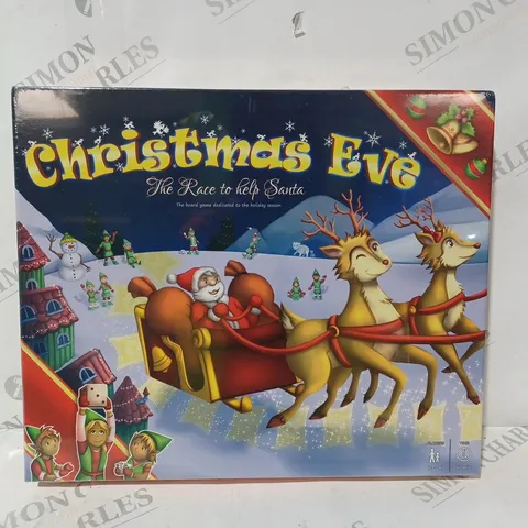 BOXED CHRISTMAS EVE THE RACE TO HELP SANTA BOARD GAME