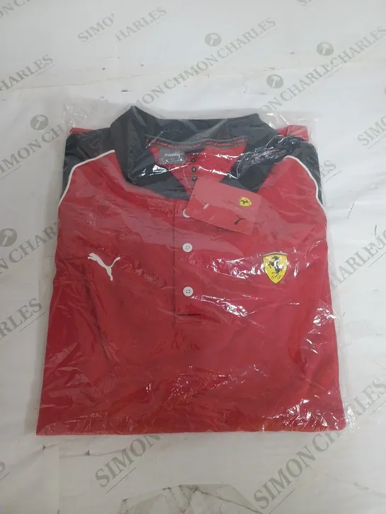 SEALED PUMA SCUDERIA FERRARI POLO SHIRT - XXL