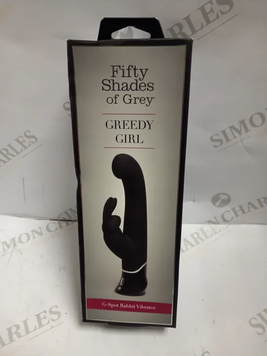 SEALED FIFTY SHADES OF GREY GREEDY GIRL G-SPOT RABBIT VIBRATOR