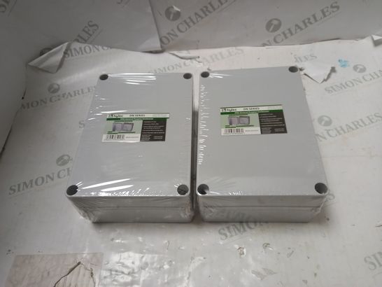 PAIR OF HYLEC DN-SERIES IP66 RATED PCB ENCLOSURES