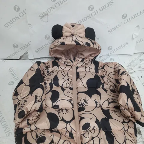 DYSNEY MINNI MOUSE JUNIOR PRINT COAT 