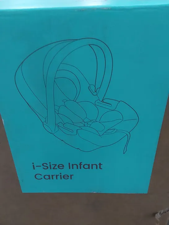BOXED SILVER CROSS I-SIZE INFANT CARRIER - BLACK 