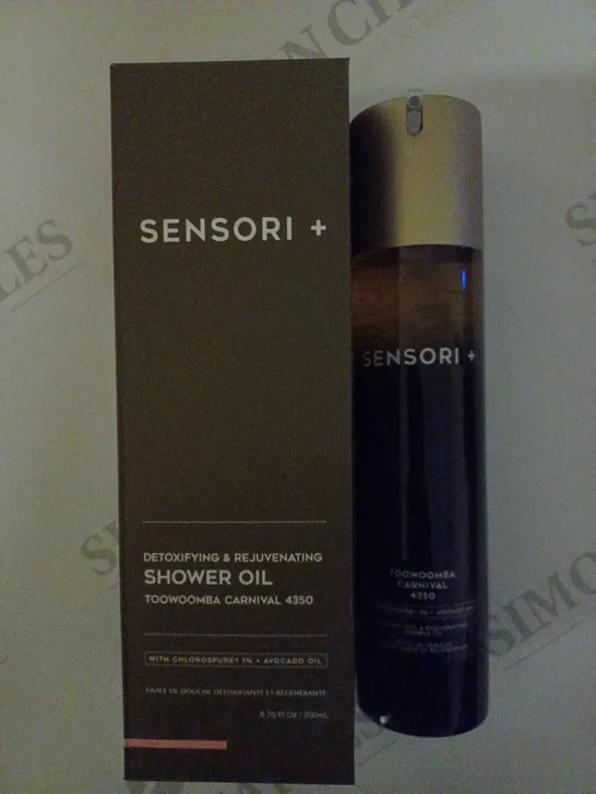 LOT OF 4 X 200ML SENSORI + SHOWER OIL TOOWOOMBA CARNIVAL 435O