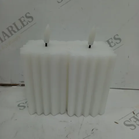 BOXED K BY 2 WAX LIGHT CANDLES 