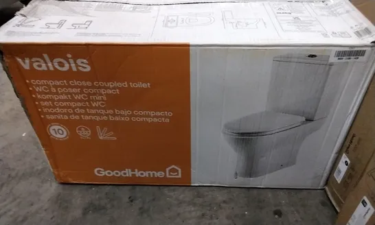 BOXED VALOIS COMPACT CLOSE COUPLED TOILET 