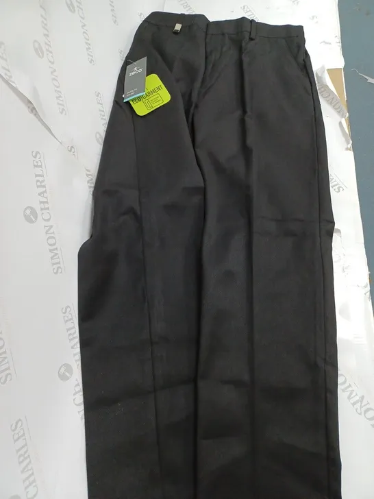 ZECO STURDY FIT TROUSERS IN BLACK - SIZE 13 YEARS