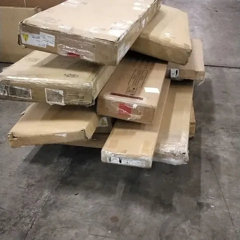 PALLET OF ASSORTED FLATPACK BOXED FURNITURE PARTS