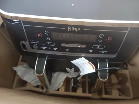 BOXED NINJA FOODI MAX 9.5L DUAL ZONE AIRFRYER AF451UK