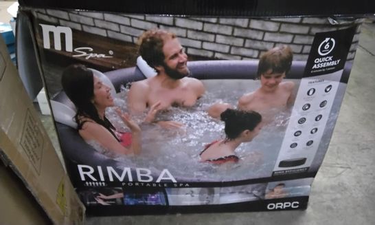 BOXED RIMBA PORTABLE SPA 