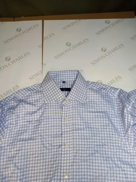 FALITI BUTTONED CHECKERED SHIRT - SIZE 17