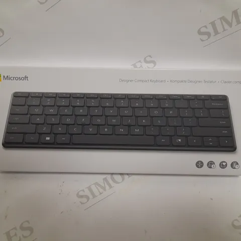 SEALED MICROSOFT DESIGNER COMPACT KEYBOARD 