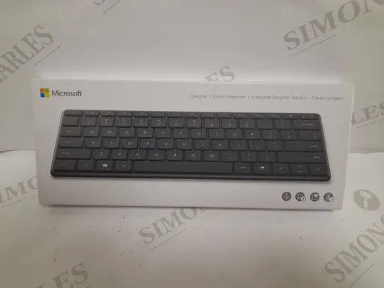 SEALED MICROSOFT DESIGNER COMPACT KEYBOARD 