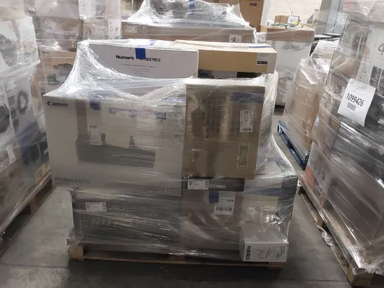 PALLET OF APPROXIMATELY 17 UNPROCESSED RAW RETURN HOUSEHOLD AND ELECTRICAL GOODS TO INCLUDE;