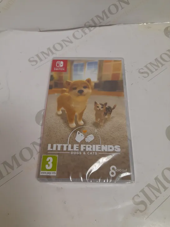 SEALED LITTLE FRIENDS DOGS & CATS - SWITCH  RRP £39.99