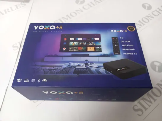 BOXED VOXA+8 ANDROID BOX