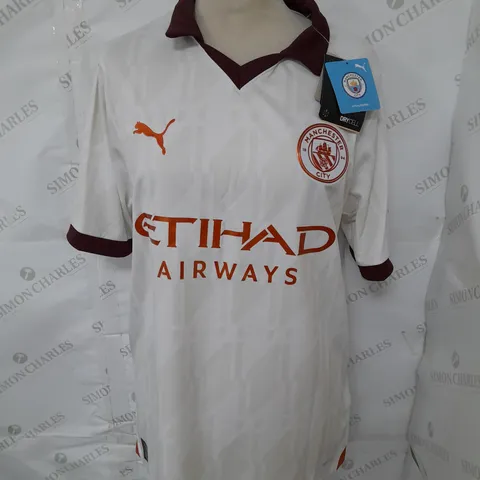 MCFC AWAY JERSEY REPLICA SHIRT - M